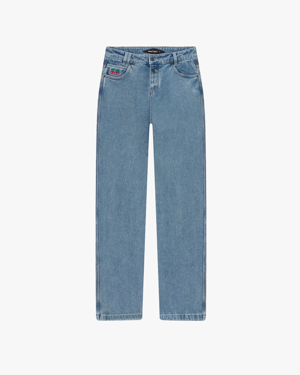 Pantalón Vaquero Straight Azul