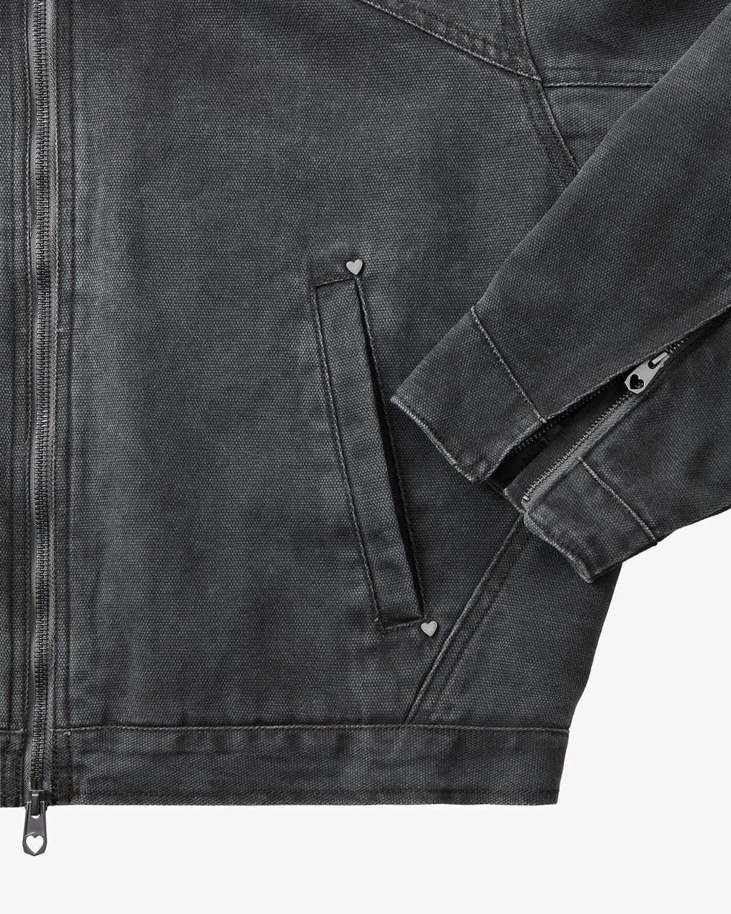 Chaqueta Co-Worker Canvas Gris Oscuro