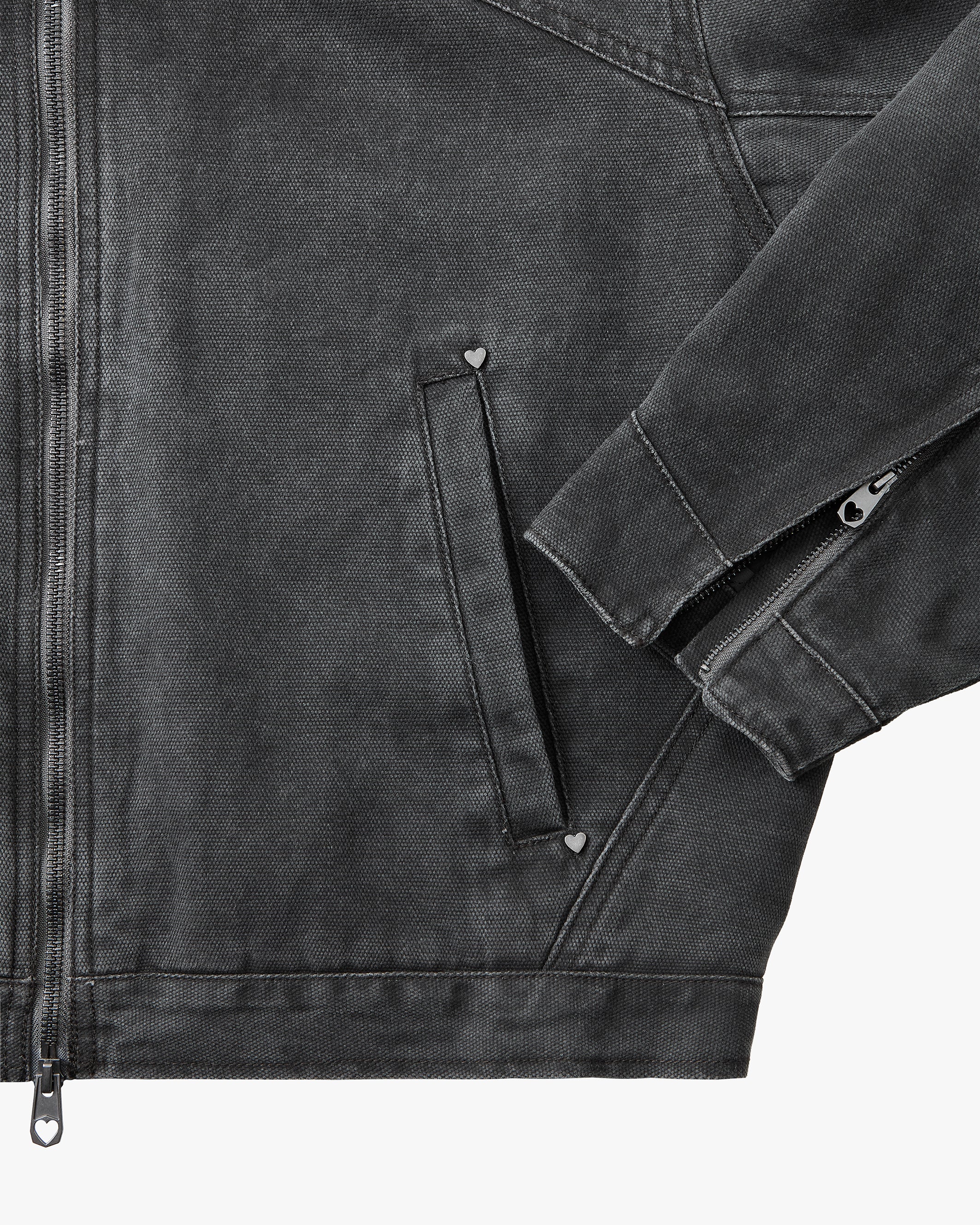 Chaqueta Co-Worker Canvas Gris Oscuro