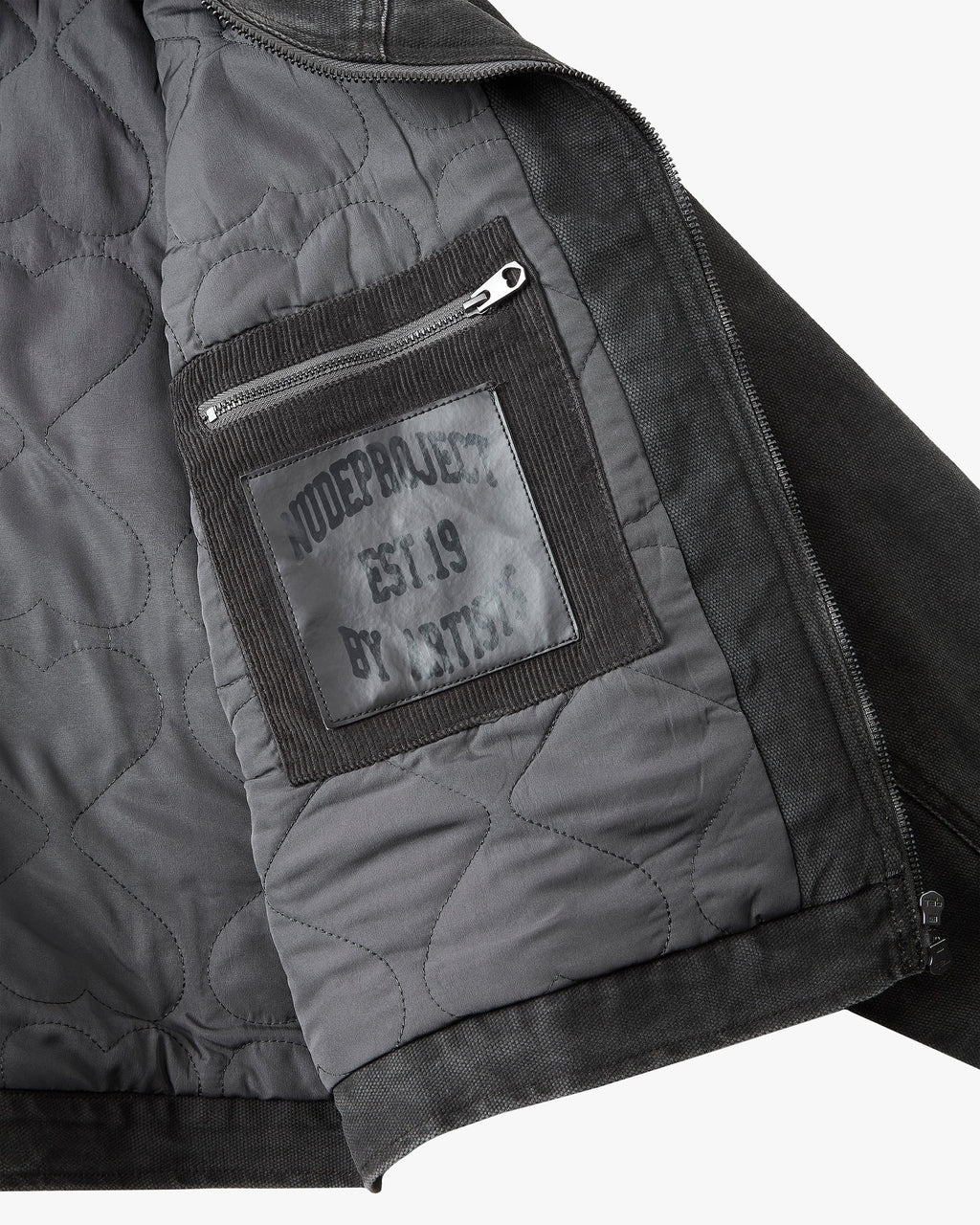 Chaqueta Co-Worker Canvas Gris Oscuro