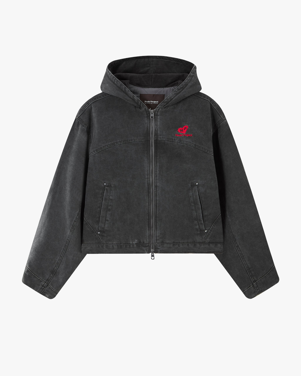 Chaqueta Co-Worker Canvas Gris Oscuro