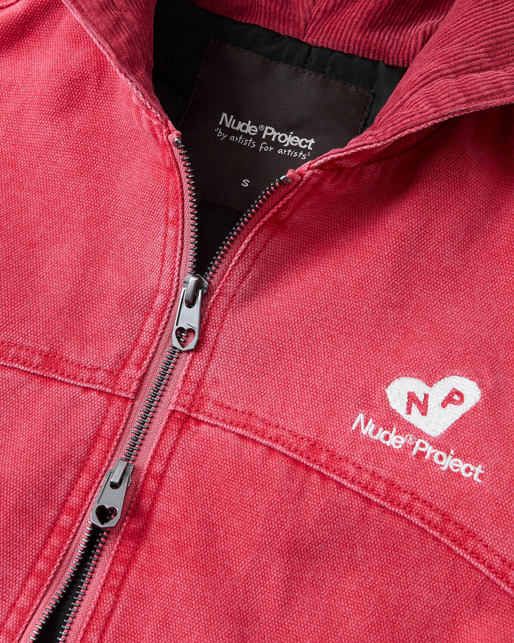 Chaqueta Co-Worker Canvas Roja