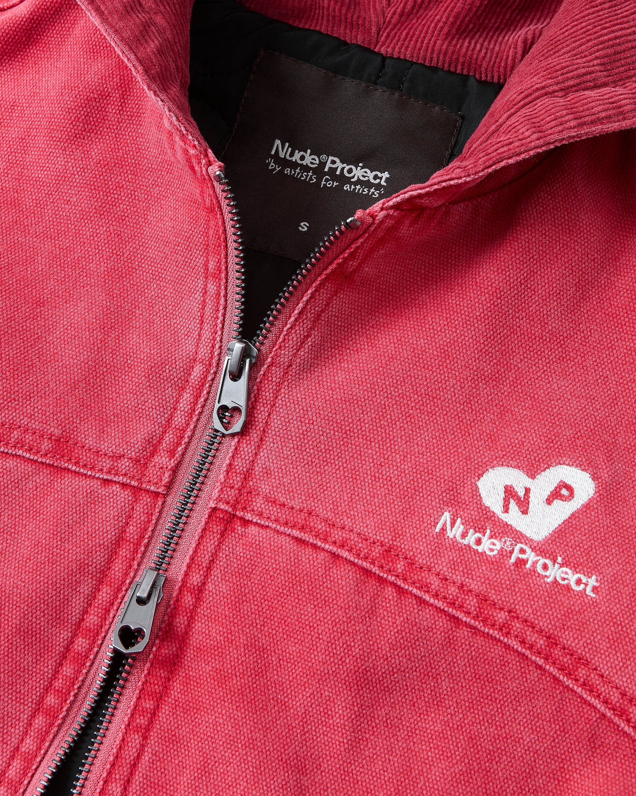 Chaqueta Co-Worker Canvas Roja