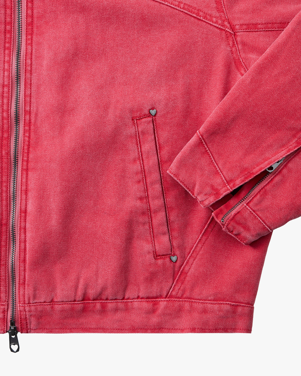 Chaqueta Co-Worker Canvas Roja