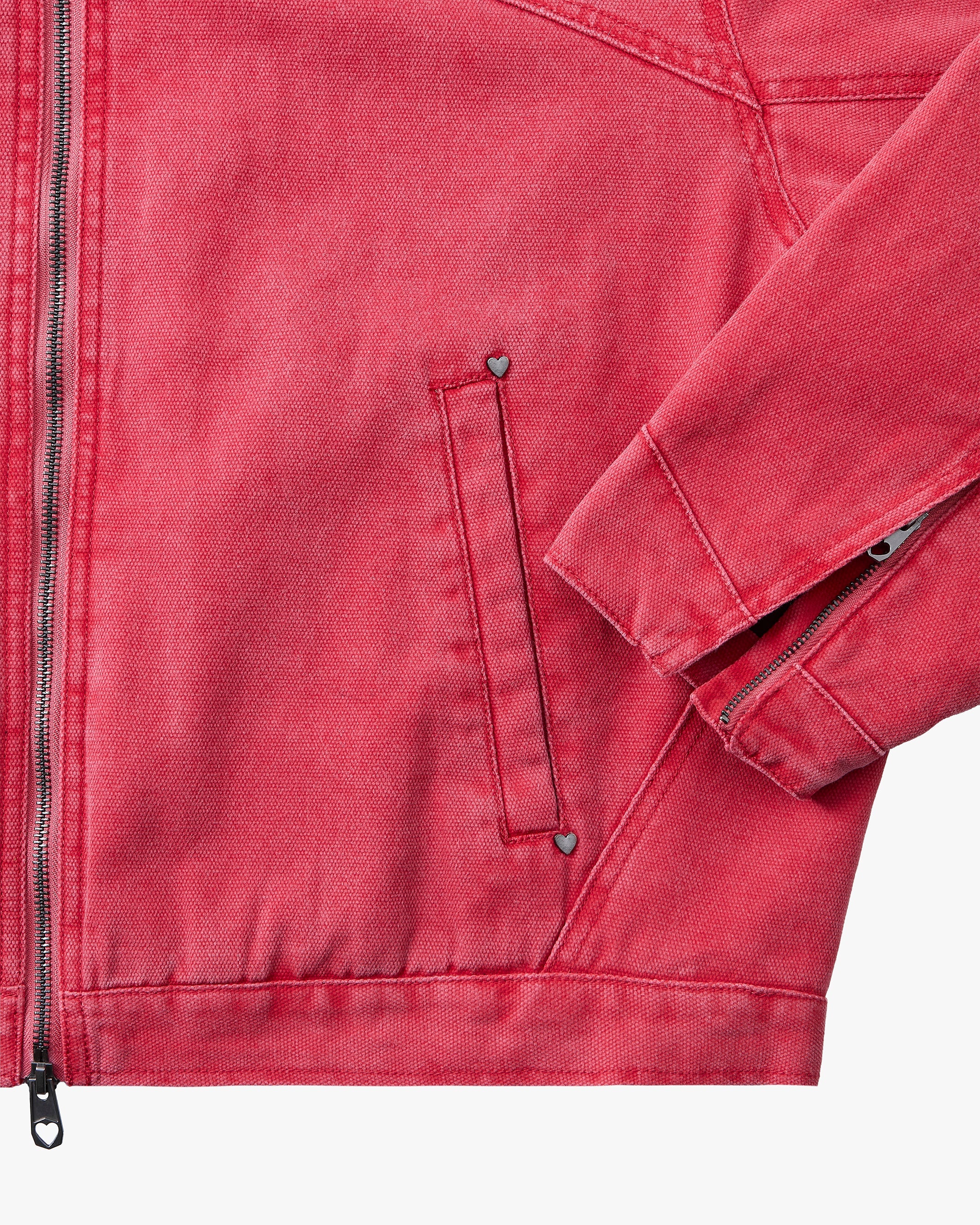 Chaqueta Co-Worker Canvas Roja