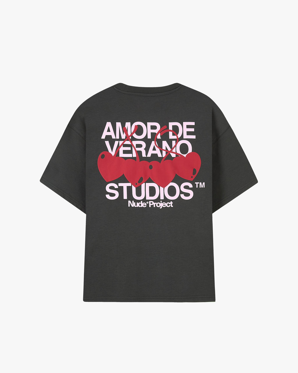 Camiseta Xoxo Gris Oscuro