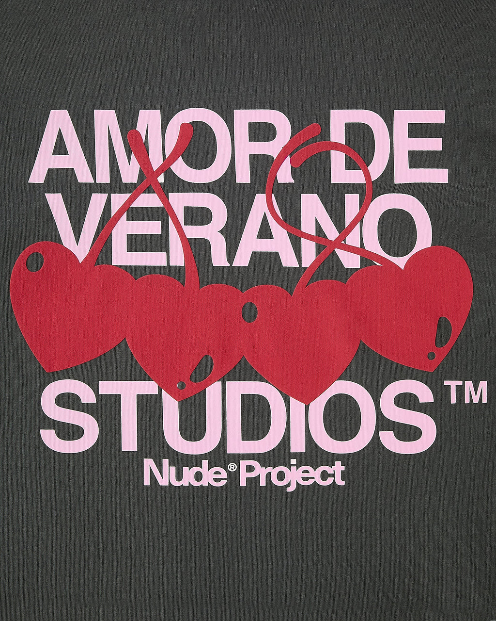 Camiseta Xoxo Gris Oscuro