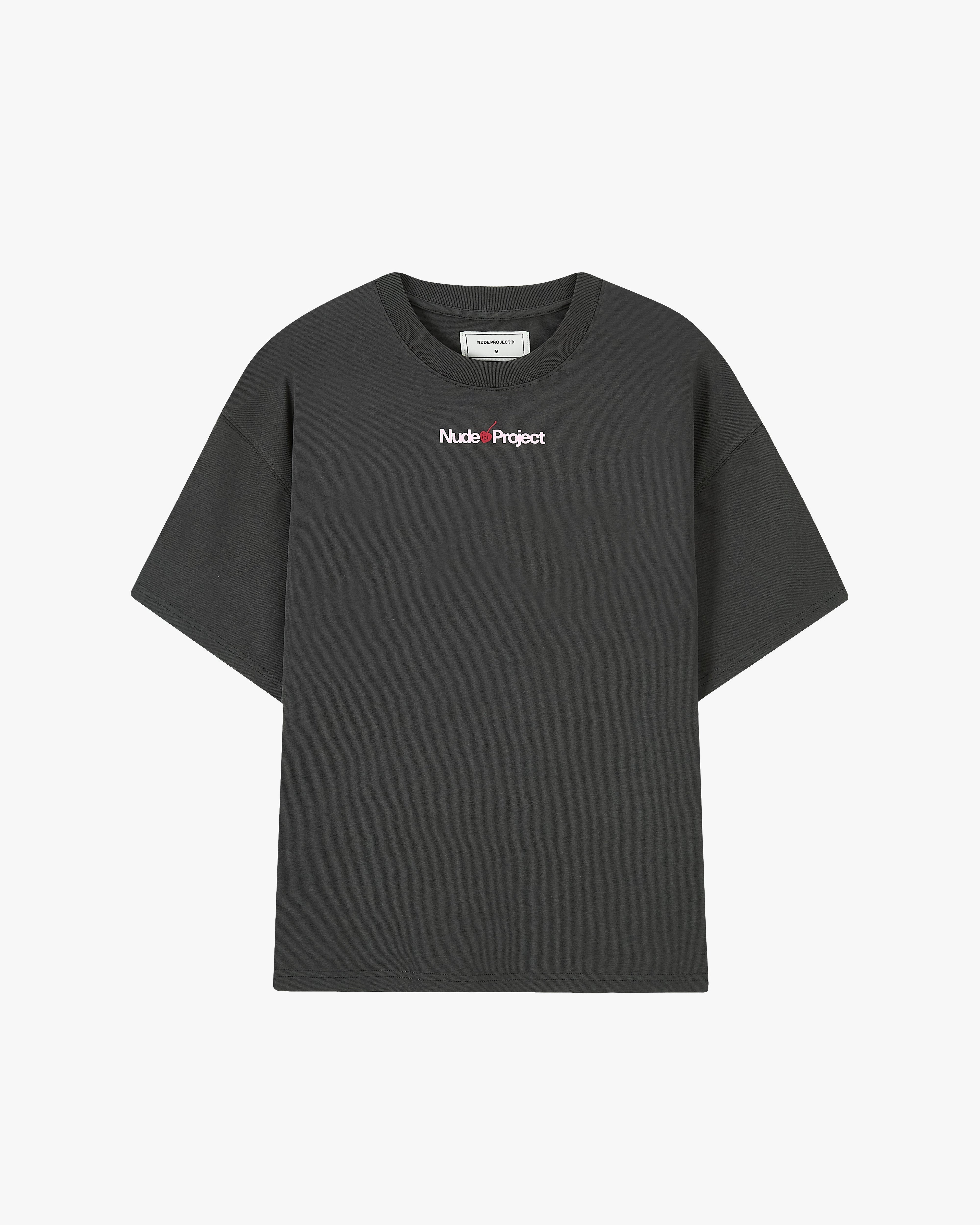 Camiseta Xoxo Gris Oscuro