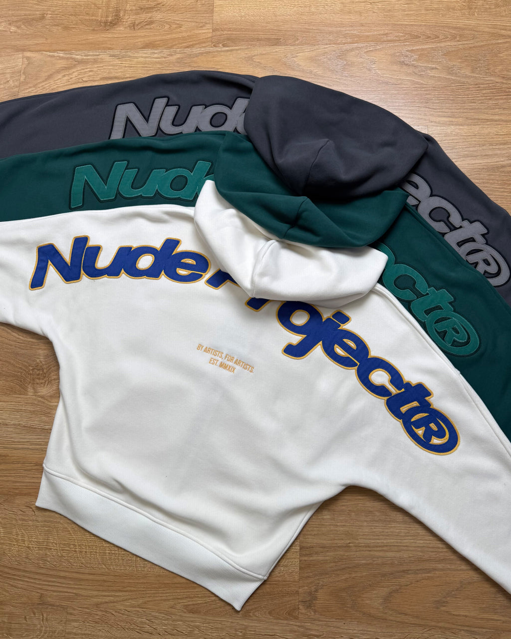 Sudadera Con Cremallera Blanco Crema