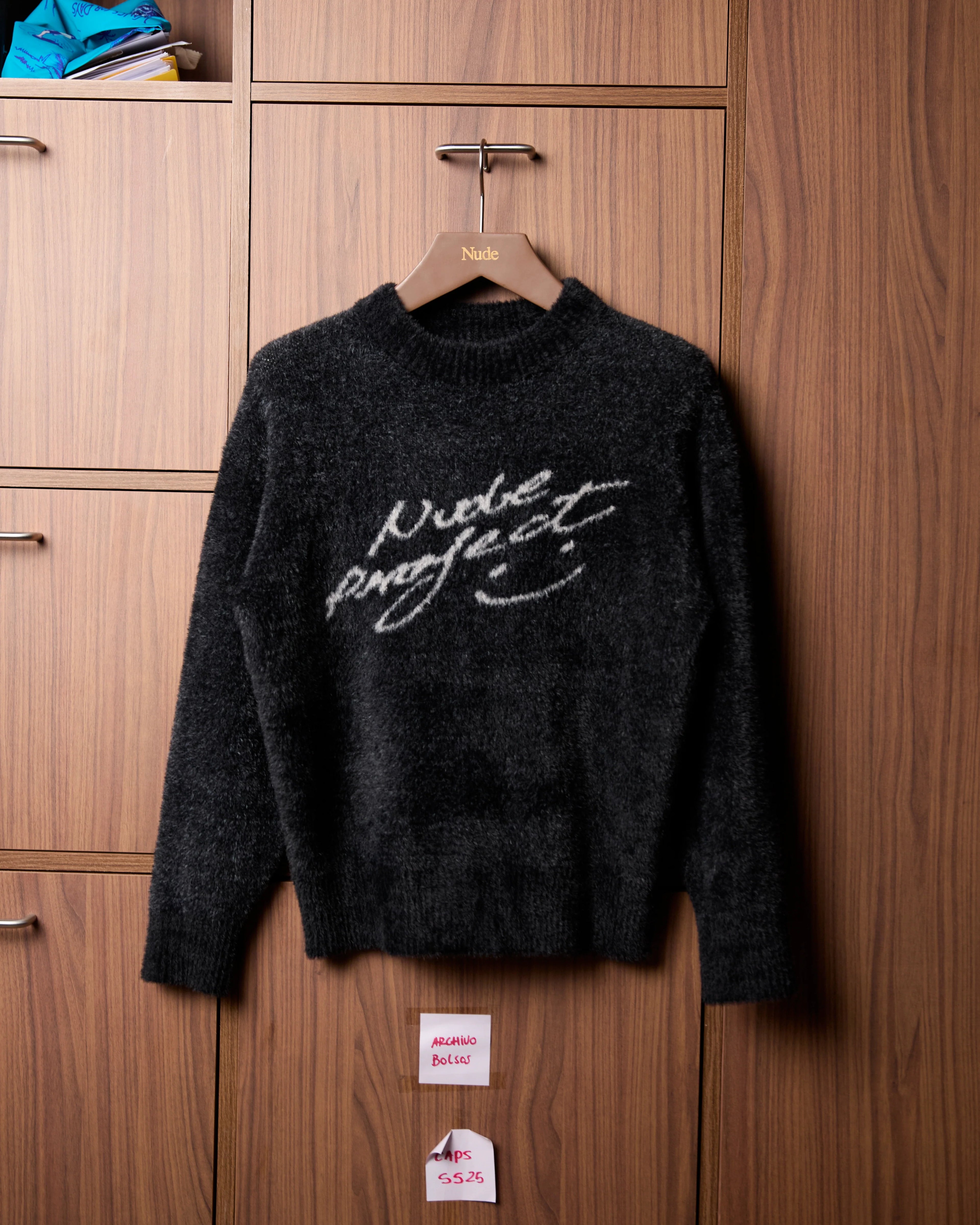 Jersey Gradient Cozy Negro