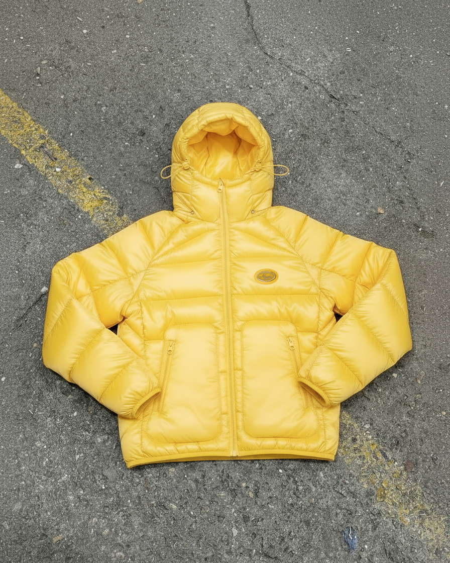 Iconic Puffer Jacket Yellow