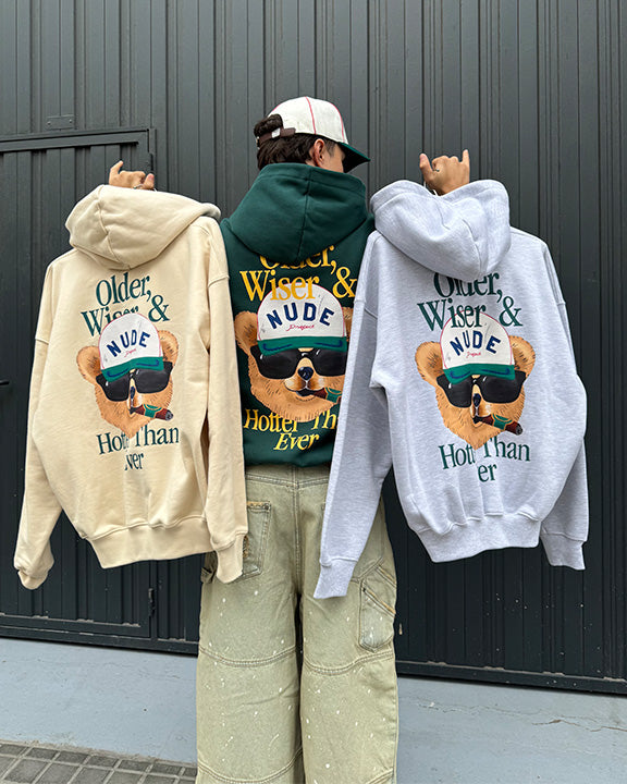 Sudadera Hot Blanco Crema