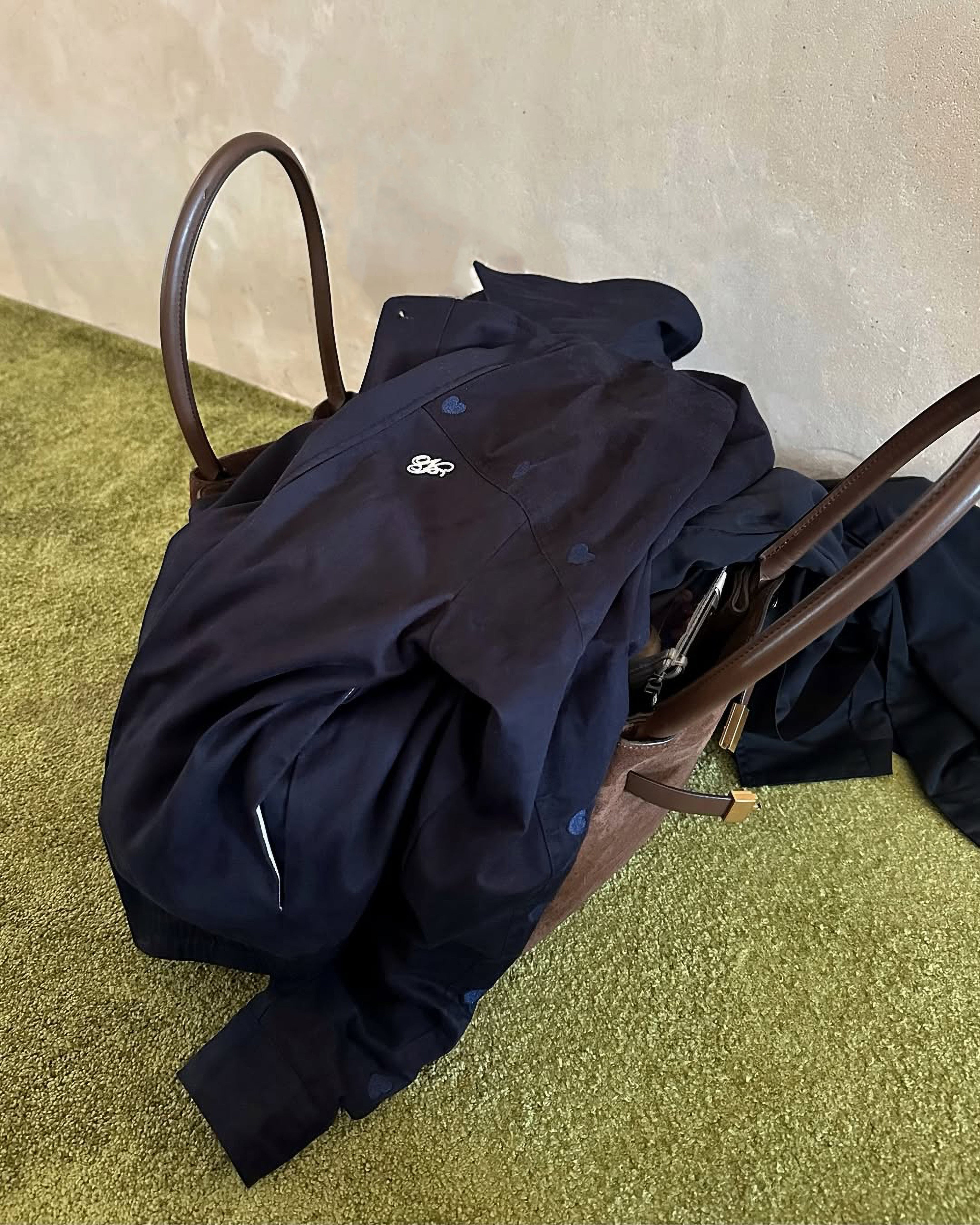 Chaqueta Flap Twill Azul Marino