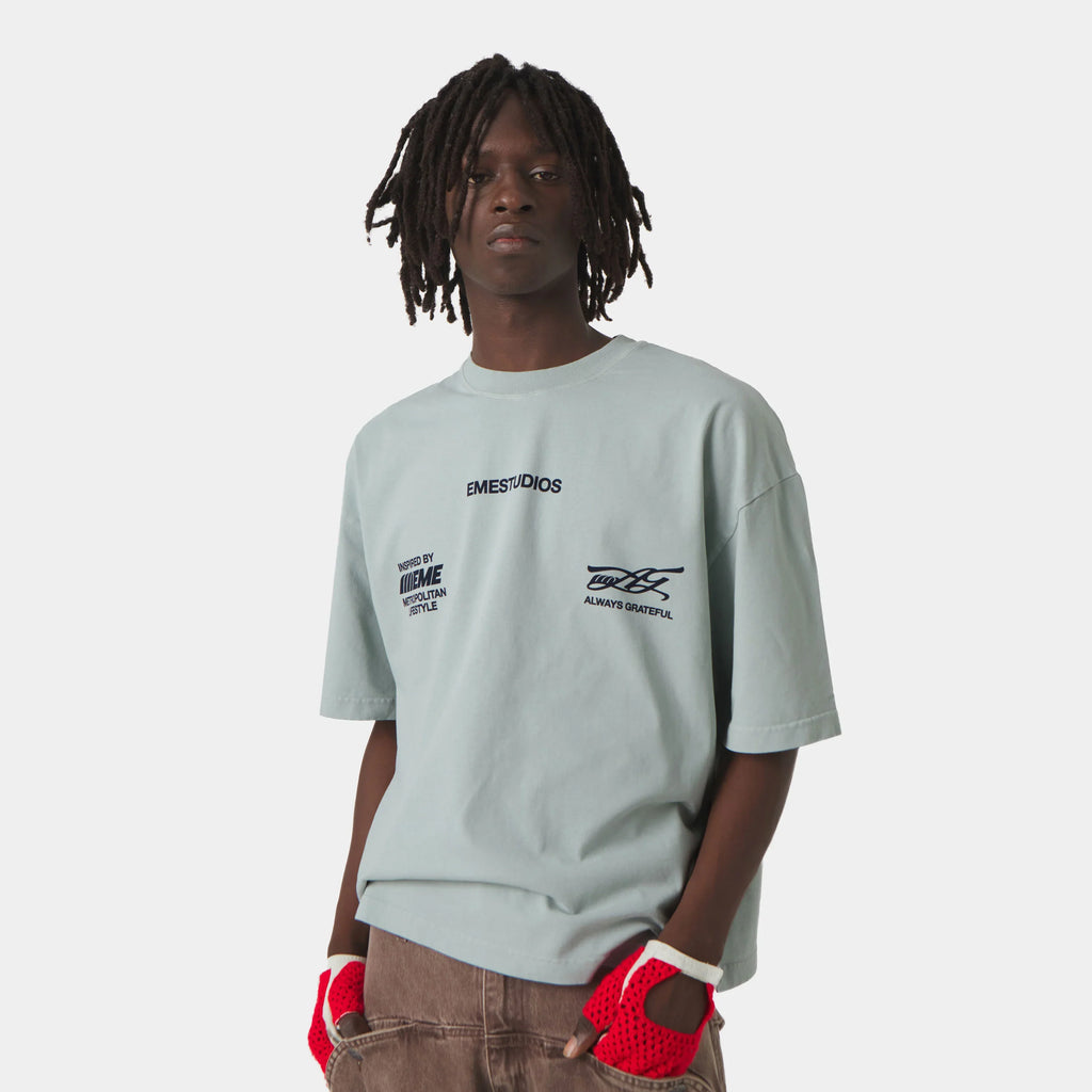 Zephyr Heather Grey Oversized Tee